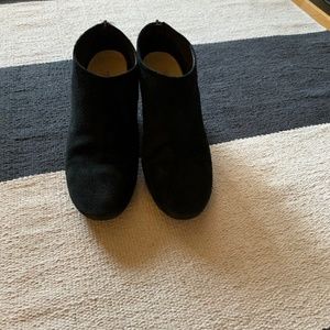 MARSELL black suede booties